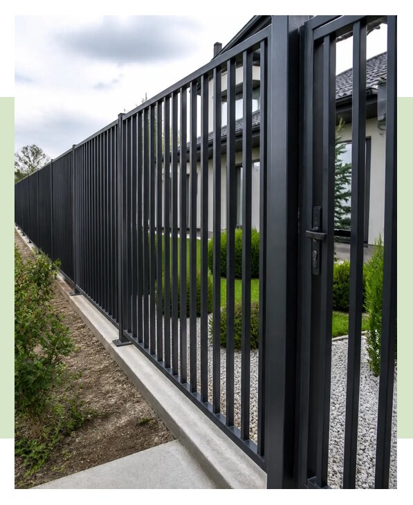 Забор из профильной трубы в Ивантеевке по цене от 3600 р. | ЗаборЭксеперт-Внт